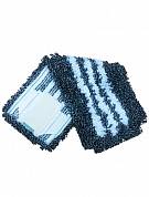картинка насадки на швабру Насадка для швабры моп Дуэт 50 см. плоский, петлевой, хлопок/микрофибра,тафтинг, крепление карман+ушки