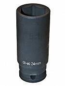 картинка Головка торцевая ударная длинная, 24 мм. Clipper НА4974 шиномонтажные