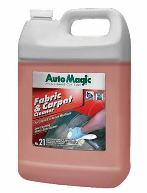 картинка Средство малопенящееся чистящее Auto Magic FABRIC & CARPET CLEANER, 3.79 литра, №21 автохимия для салона