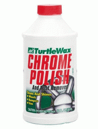 картинка Полироль-очиститель для хромированных деталей CHROME POLISH 355 мл. Turtle Wax 