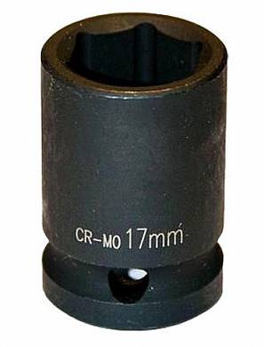 картинка Головка торцевая ударная короткая, 17 мм. Clipper НА4567 