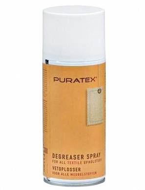 картинка PURATEX Degreaser Spray Спрей для удаления жирных пятен на ткани  в салоне автомобиля,  200мл. LCK.  автохимия для салона