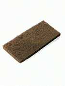 картинка ПАД средней степени абразивности 12х25см, цвет коричневый ACG