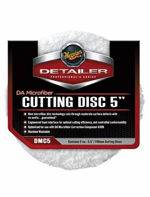 картинка Диск режущий микрофибровый DA Microfiber Cutting Disc 127 мм. Meguiars DMC5 2 шт. в упаковке  