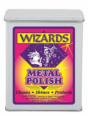 картинка Вата чистящая для металла и хрома WIZARDS METAL POLISH 11011 